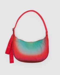 Medium Nylon Crescent Bag Rain