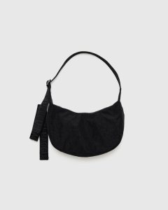 Small Nylon Crescent Bag Black 37"