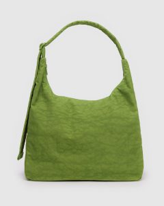 Nylon Shoulder Bag Green Juice