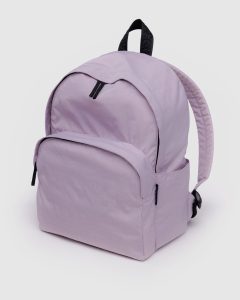 Large Nylon Backpack Dusty Pink