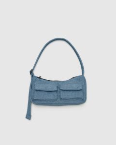 Cargo Shoulder Bag Digital Denim