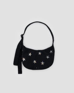 Small Nylon Crescent Bag Stars