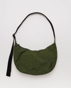 Medium Nylon Crescent Bag