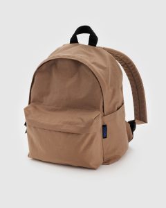 Medium Nylon Backpack Cocoa