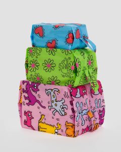 3D Zip Set Keith Haring