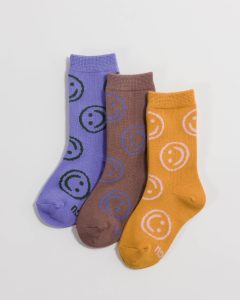 Kids Crew Sock Set of 3
