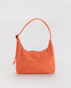Mini Nylon Shoulder Bag  Nasturtium