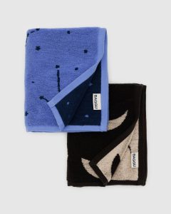 Hand Towel Set of 2 Night Sky