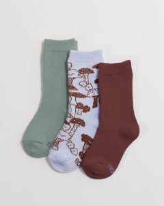 Kids Crew Sock Set of 3