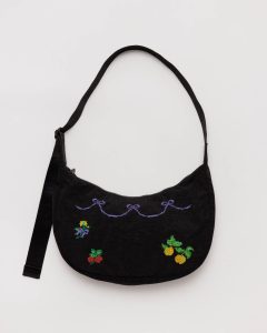 Medium Nylon Crescent Bag