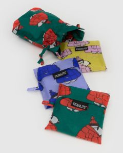 Standard Baggu Set of 3 Puffer Snoopy