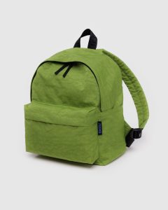 Medium Nylon Backpack Green Juice