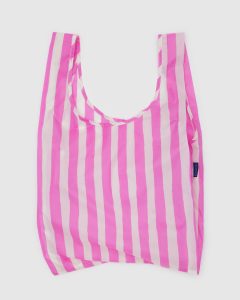 Standard Baggu Pink Painted Stripe