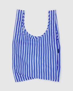 Standard Baggu Blue Painted Stripe